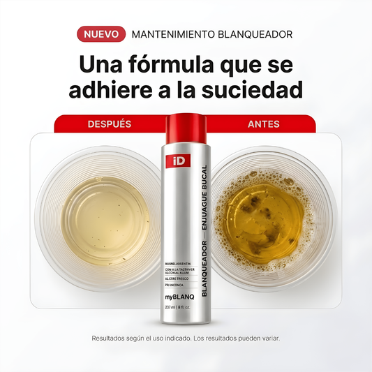 myBLANQ — Enjuague que ves trabajar | Limpieza visible en 30s